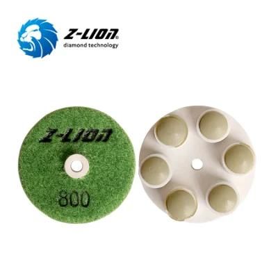2 Inch Diamond Resin Bond Dry Polishing Disc for Concrete Terrazzo Floor