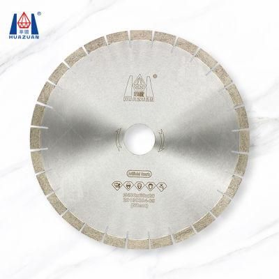 Silent Core Diamond Saw Blade for Artificial Quartz Cutting