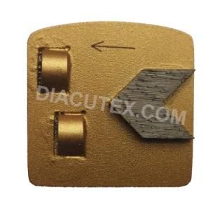 Redi Lock PCD Diamond Shoe Metal Grinding Disc for Coating