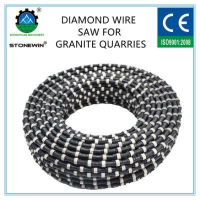 Diamond Wires Hard Granite Block Squaring Wire Saw