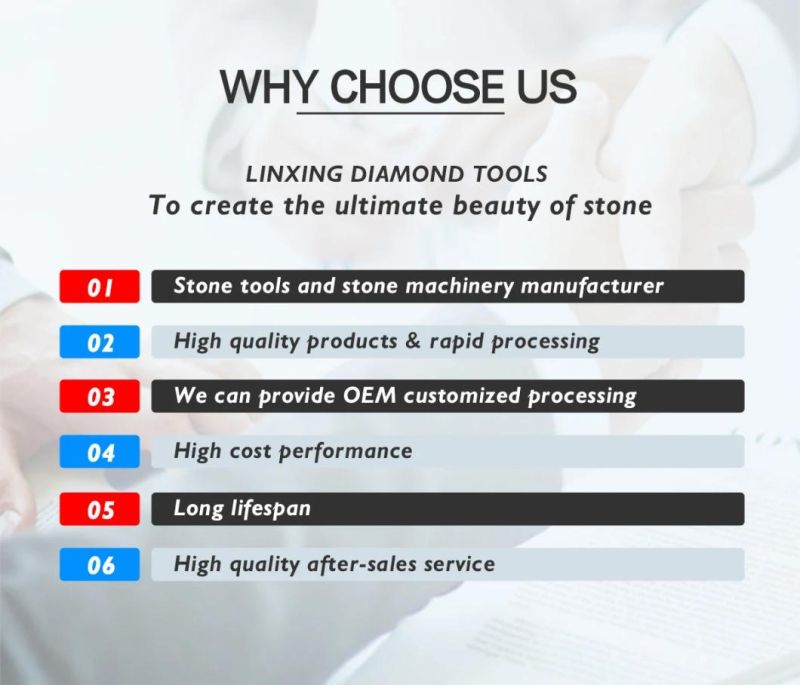 Low Processing Cost Granite Grinding Tools for Stone Slab Polishing