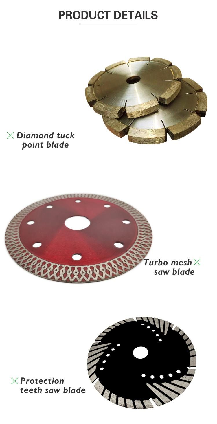 Linxing Fast Cutting X Mesh Diamond Tube Saw Blade for Ceramic Tile