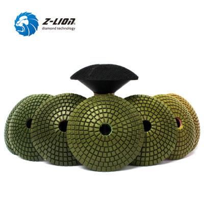 4inch Diamond Arc Bowl Type Convex Polishing Pad Stone Marble Granite Grinding Wheel