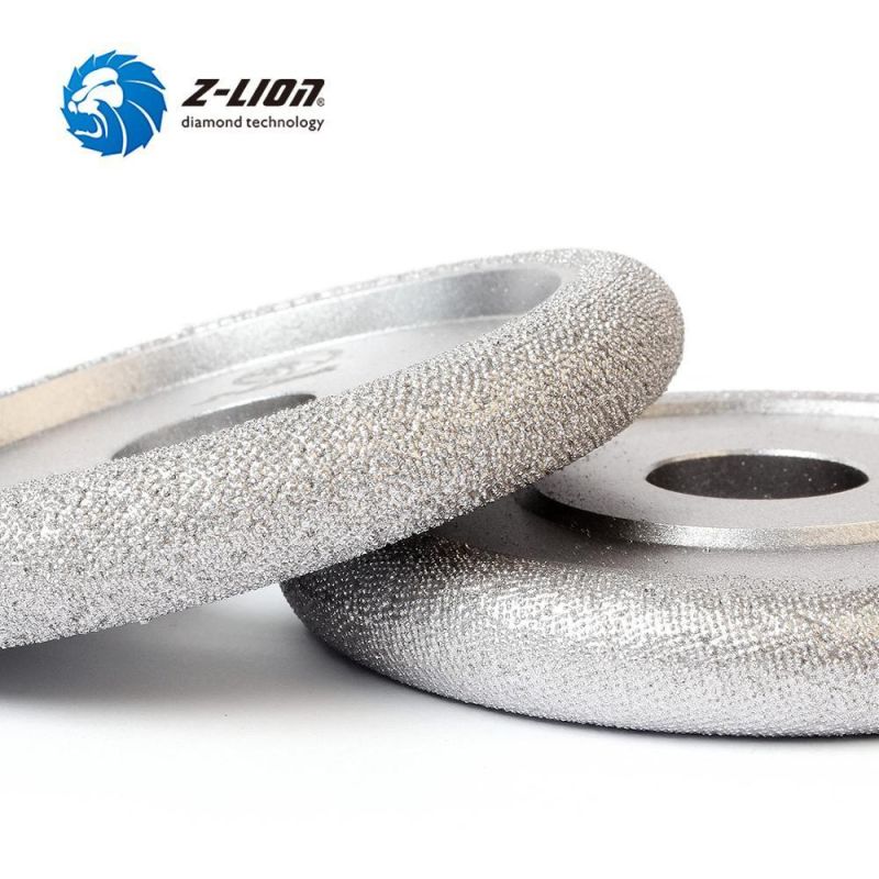 Diamond Vacuum Brazed Groove Wheel for Grinding Stone Glass