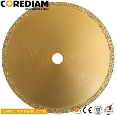 Vacuum Brazed Continuous Rim Saw Blade/Diamond Tool/Cutting Disc