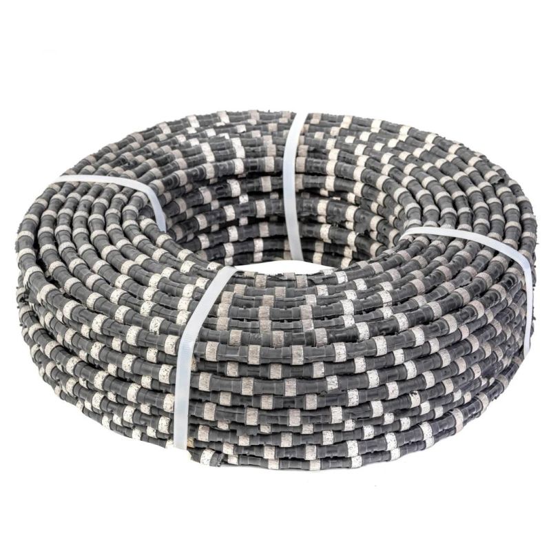 Cutting All Kinds Natural Stone and Civil Engineering Materials Diamond Wire of Sintered Diamond Beads