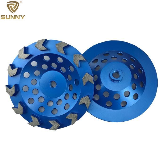 Arrow Segment Diamond Tool Grinding Wheels for Concrete Grinding