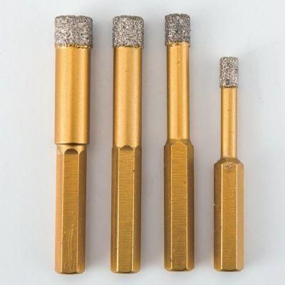 Vacuum Brazed General Speed Diamond Core Drill Bit with Wax Cooling