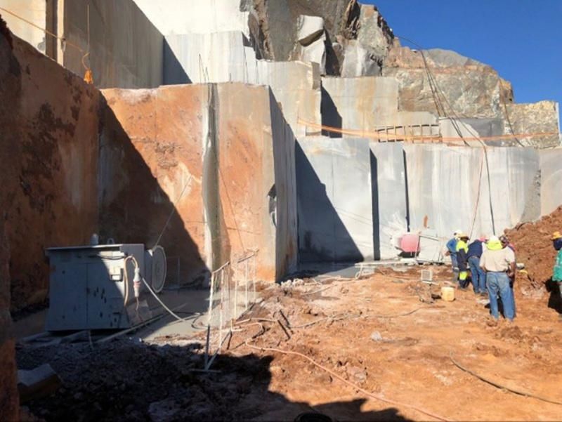 Wet and Dry Cutting of Marble Limestone Travertine Diamond Wire Saw and Beads