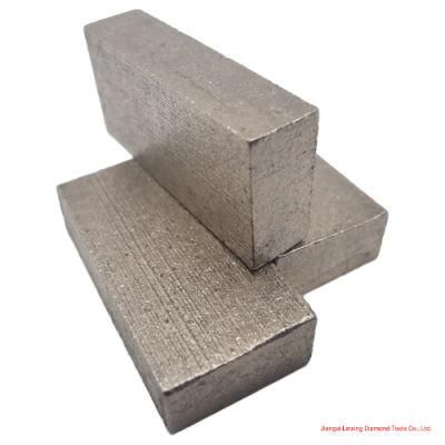 Blade Thickness 3mm Gangsaw Segment Cutting Marble Block