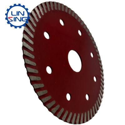 Linxing High Quality Small Cutting Disc Turbo Saw Blade for Stone Cutting