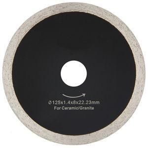 105mm-350mm Hot Press Sintered Diamond Saw Blade Continuous Rim Blade for General Purpose Granite Tile Ceramic Porcelain Cutting