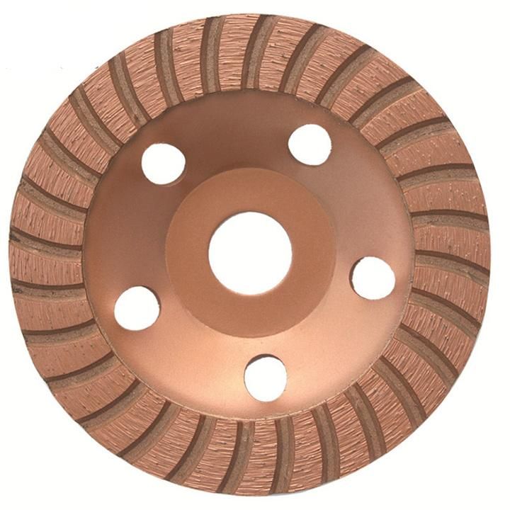 Turbo Wave Diamond Grinding Cup Wheel 115X22.2mm