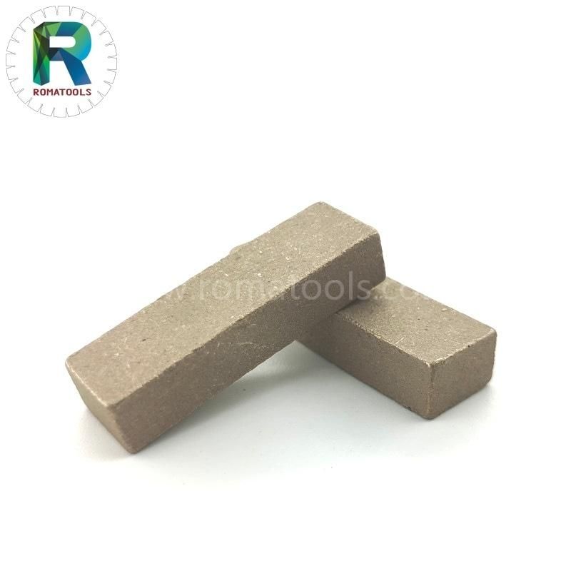 40X8X12mm Diamond Tips Segment for Marble Cutting From Romatools