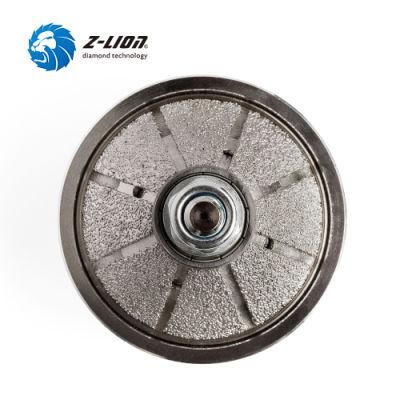 Diamond Vacuum Brazed Hand Profile Grinding Wheel for Granite Marble