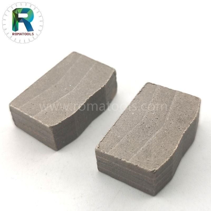 High Quality 6.5mm Multy Granite Segments From Romatools