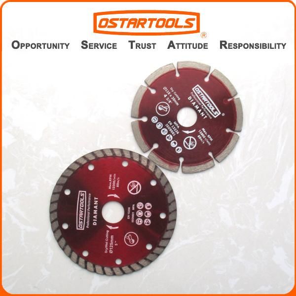 Diamond Continous, Segment, Turbo Rim Circular Saw Blade