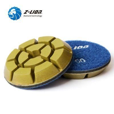 Zlion Stone Tool Floor Diamond Polishing Pad for Marble Concrete Floor
