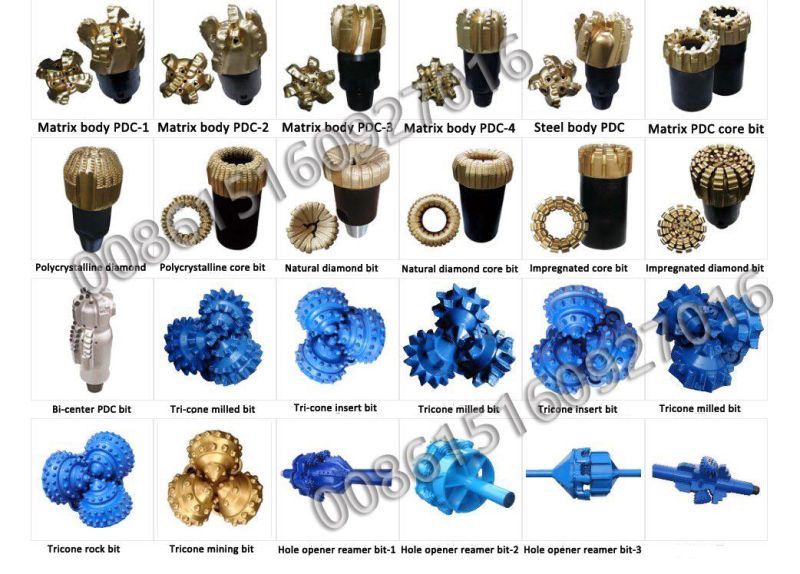 Durable Diamond Drill Bit for Geological Exploration Well Drilling