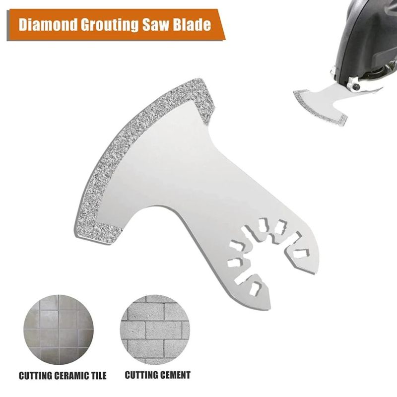 Diamond Grit Swing Blades Oscillating Multi Tool Diamond Blades