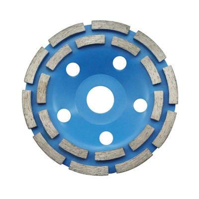 125mm Double Row Diamond Grinding Wheel Cup