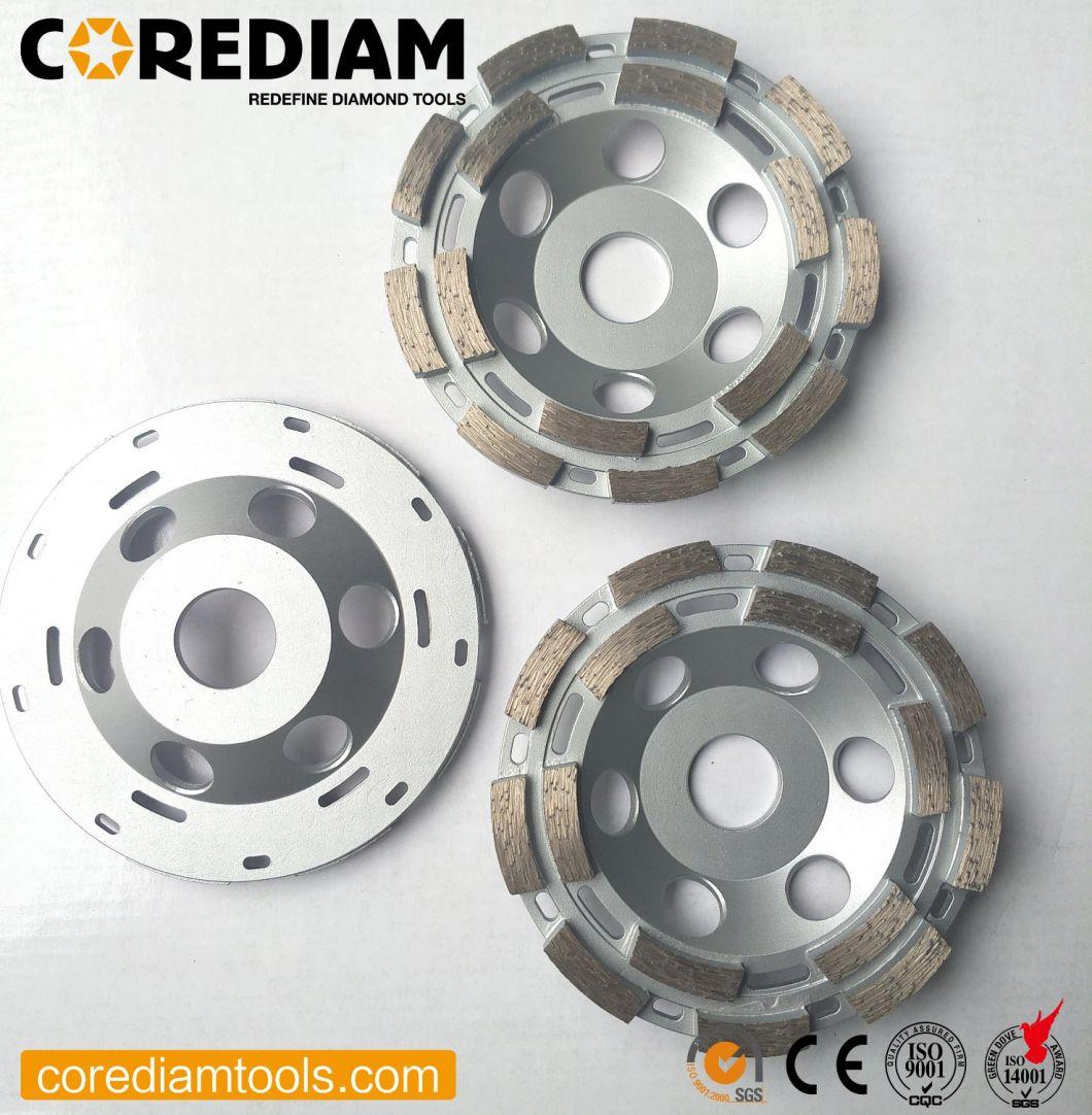 Diamond Double Row Grinding Cup Wheel for Concrete and Masonry in All Size/Tooling/Grinding Cup Wheel