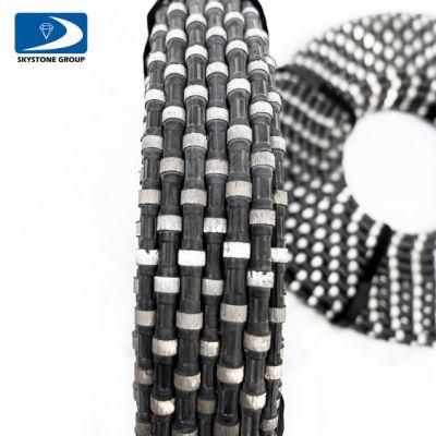 Sintered Diamond Wire Saw Beads Marble Granite Quarrying