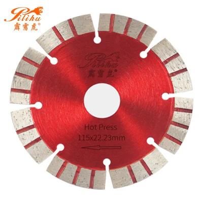 Cold Press Segmented Diamond Saw Blade for Stone Cutting