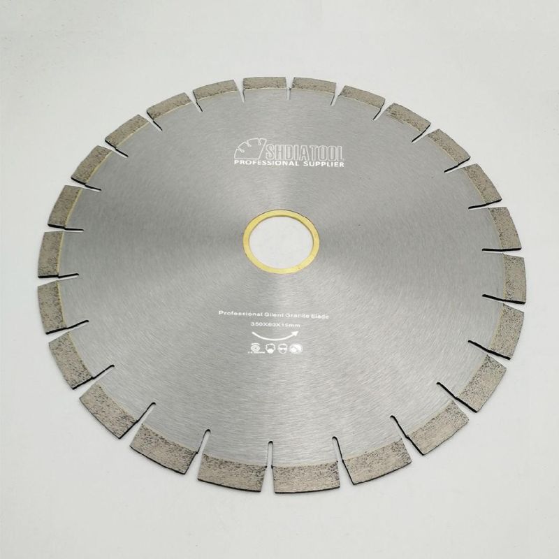Professional 14" Silent Diamond Blade for Granite Bore 50mm