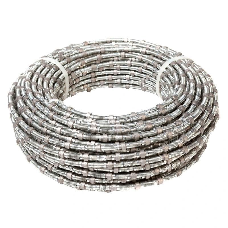 Cutting All Kinds Natural Stone and Civil Engineering Materials Diamond Wire of Sintered Diamond Beads