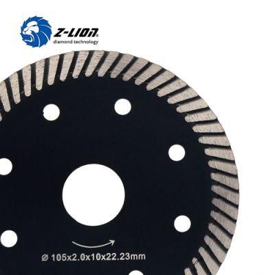 Diamond Narrow Teeth Mini Turbo Cutting Disc for Granite Concrete Sandstone