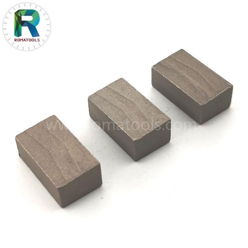 Romatools Customizated Fast Cutting Diamond Stone Segment for Granite