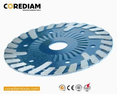 5inch/125mm Sinter Hot-Pressed Turbo Saw Blade for Marble and Granite Cutting/Diamond Tool