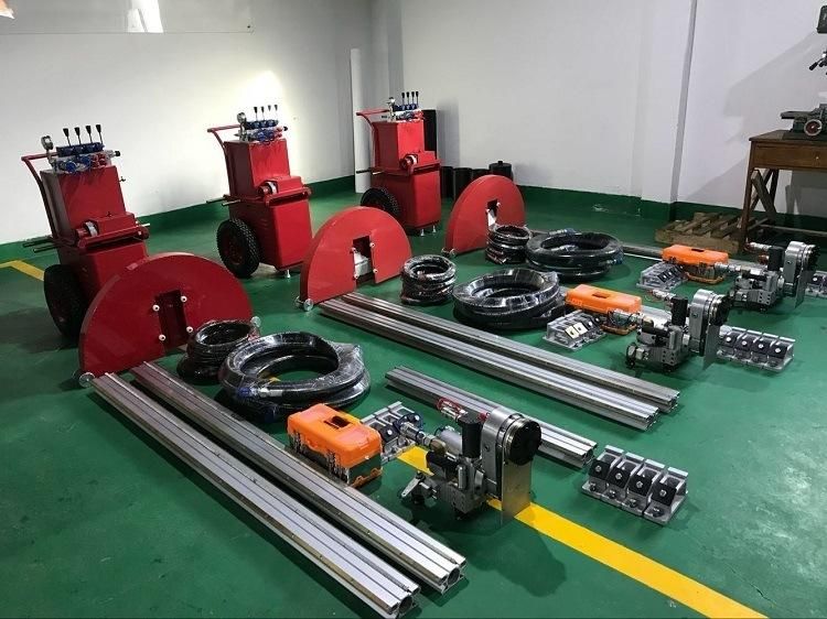 Electric High Frequency Wall Saw for Concrete Block Cutting