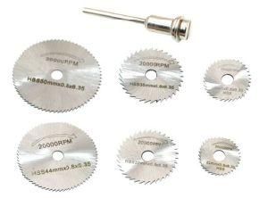 6PCS HSS Rotary Tool Circular Saw Blades Cutting Tool