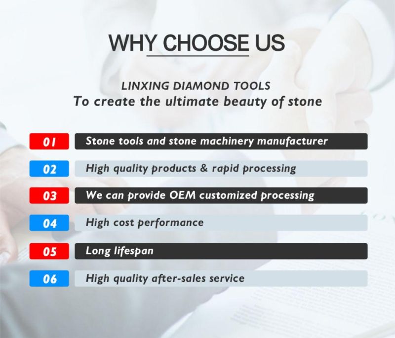 3000mm Diamond Segments for Marble Block Cutting on Gantry Cutting Machine