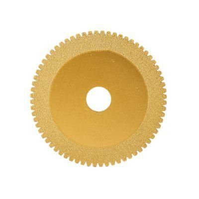Qifeng Manufacturer Vacuum Brazed Diamond Saw Blade for Granite and Marble Materials/Diamond Tool/Cuttinig Disc