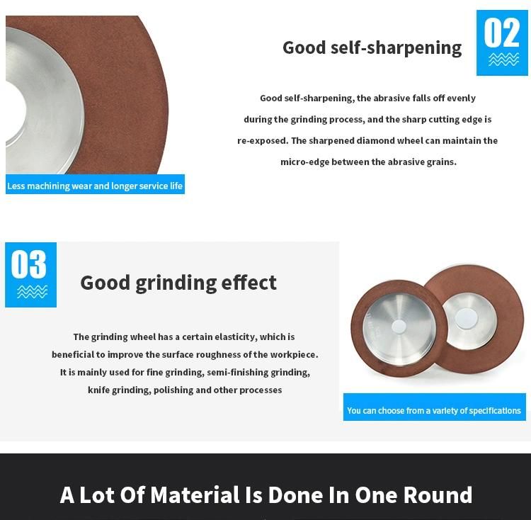 Best Resin CBN Bond Diamond Grinding Wheel for Stainless Steel