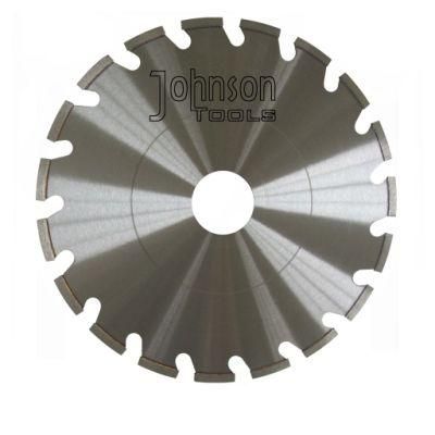 350mm Laser Welded Diamond Saw Blade Hard Fired Clay Bricks Cutting Tools