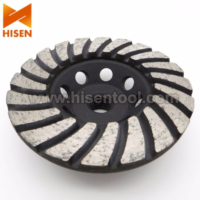 High Quality 100mm Turbo Diamond Cup Wheel for Stone