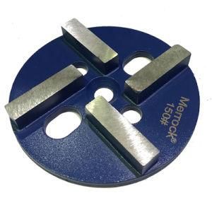 4&quot; Concrete Diamond Grinding Blade 4 Segments Metal Grinding Disc