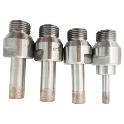 Thread Shank Diamond Drill Bits for Glass Drilling