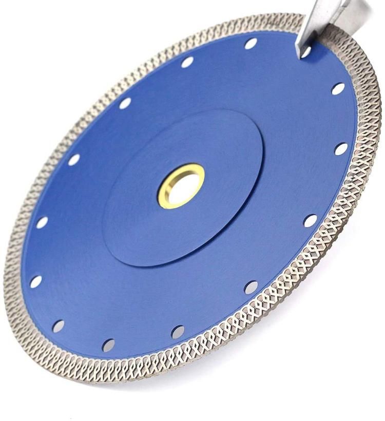 7" Ceramic Cutting Tools Diamond X Mesh Turbo Saw Blades for Tile Porcelain Marble