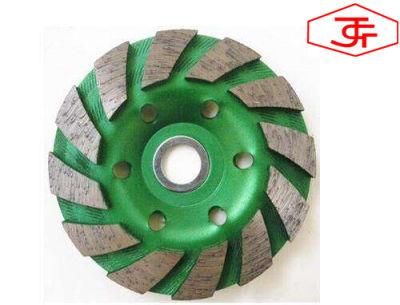 Turbo Type Diamond Grinding Cup Wheel for Granite