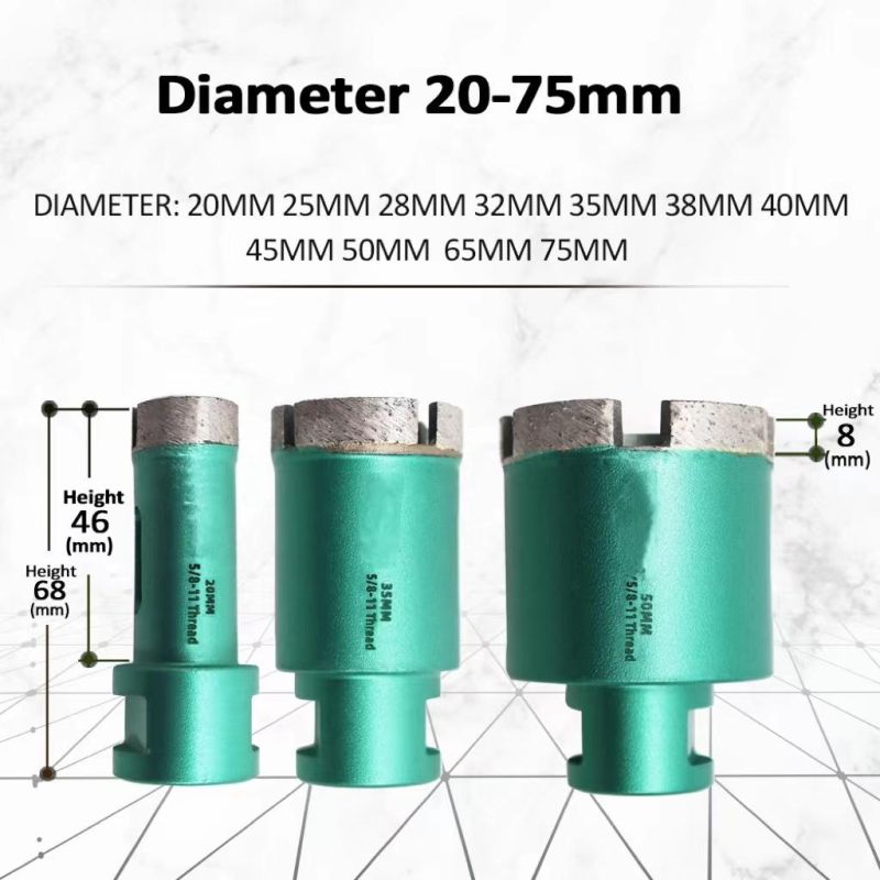 Welded Diamond Drilling Core Bits (Wet)