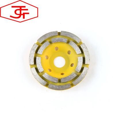 4 Inch 100 mm Diamond Grinding Cup Wheel for Polishing Lapping Concrete