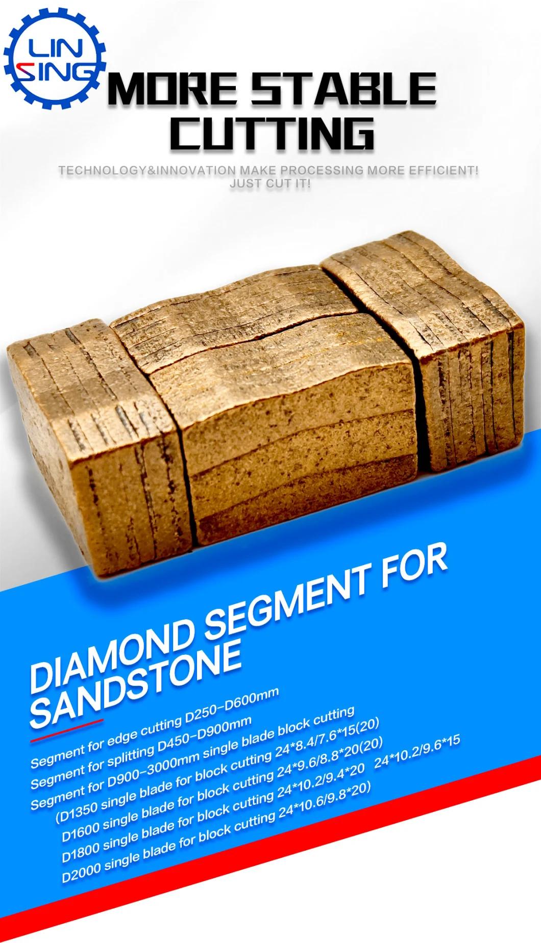 Multi Blade Diamond Segment Diamond Tips Cutter for Sandstone Diamond Segment