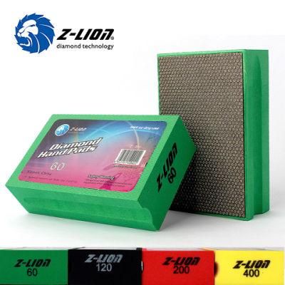 Diamond Electroplated Handpad Polishing Pad for Marble Granite Glass