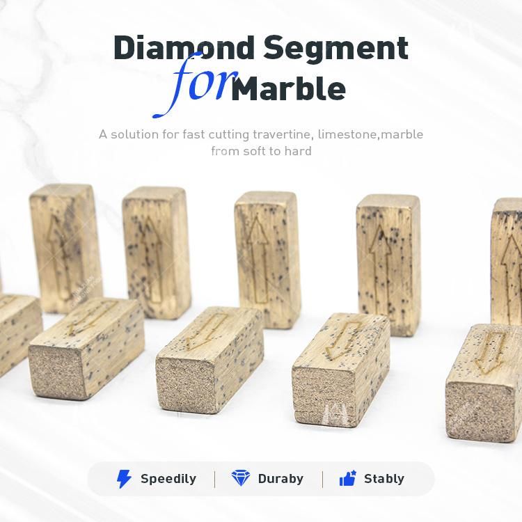 1600mm China Diamond Segment for Cutting Soft Marble