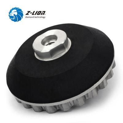 5in Rubber Alumium Snail Lock Backer Holder Adaptor for Polishing Pad